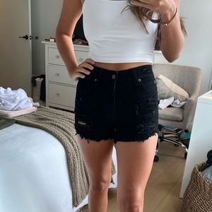 Carla denim Shorts